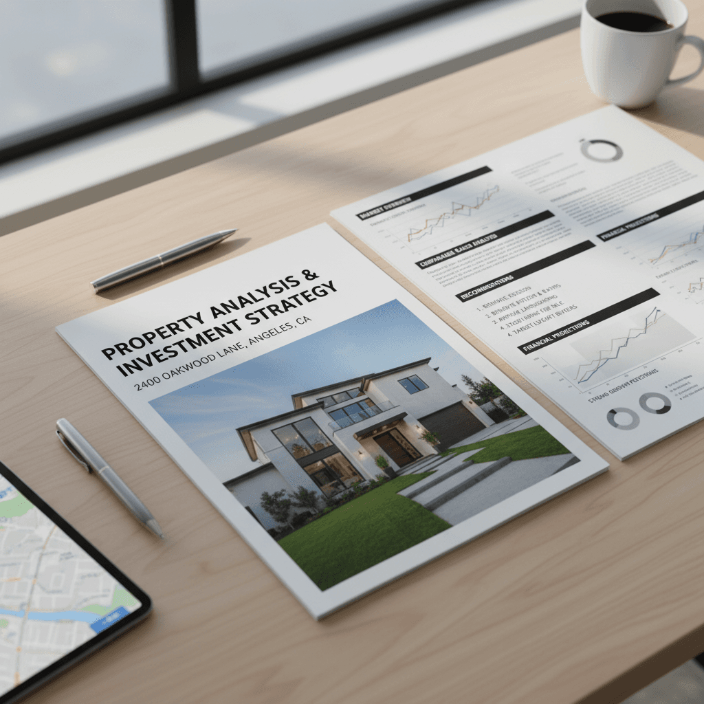 Personalized audit report with findings and action plan