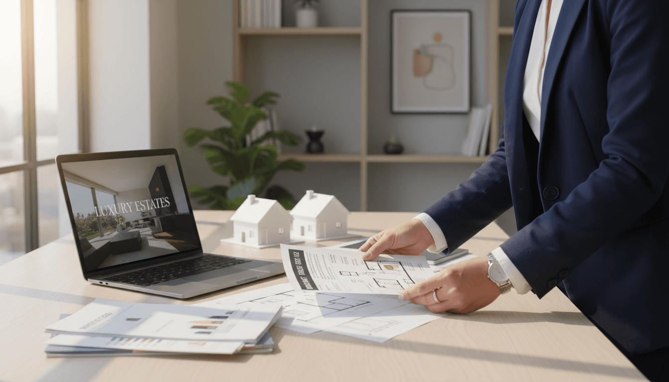 SellWise Australia property consultant reviewing home improvement strategy with client
